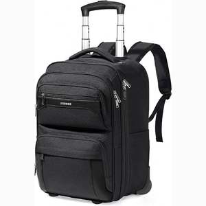 Free Sample Custom Rolling <b>Laptop</b> Business <b>Backpack</b> Large Wheeled Trolley <b>Backpack</b> With Wheels Fit <b>17</b> <b>Inch</b> <b>Laptop</b> - Product Image 3