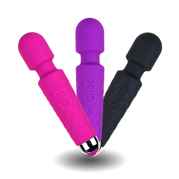Sacknove Krachtige Oplaadbare Pussy Clitoris Dildo Massage Handheld Siliconen Mini Av Wand Vibrator Voor Vrouwen Seksspeeltjes Volwassen
