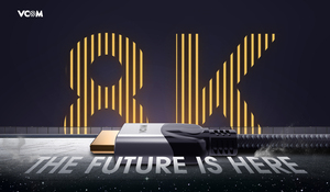 VCOM Braided 8K 60Hz HDMI <strong>Cable</strong> 48Gbps HDR <strong>Ethernet</strong> HDTV Monitor Cord eARC for <strong>Gaming</strong> Setup Professional Studio - Product Image 2