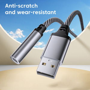 <span class=keywords><strong>Adaptateur</strong></span> de prise audio <span class=keywords><strong>USB</strong></span> <span class=keywords><strong>vers</strong></span> 3.5mm <span class=keywords><strong>Casque</strong></span>/microphone <span class=keywords><strong>USB</strong></span> <span class=keywords><strong>vers</strong></span> 3.5mm <span class=keywords><strong>Adaptateur</strong></span> de prise <span class=keywords><strong>USB</strong></span> <span class=keywords><strong>vers</strong></span> 3.5 Carte son stéréo externe <span class=keywords><strong>pour</strong></span> PC - Product Image 6
