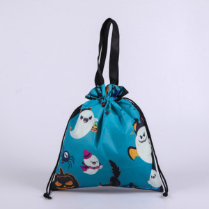 Custom RPET Non Woven Holiday Gift Bag Kids Sublimation Drawstring <b>Backpack</b> - Product Image 3