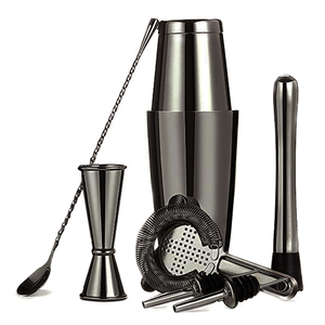Meitian Wholesale Bartender Accessories Weighted Mixing Making <strong>Maker</strong> Boston <strong>Cocktail</strong> Shaker Bar Kit Gift <strong>Set</strong> - Product Image 2