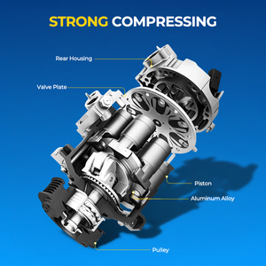 Pour BMW 323i 2.5L 1999-2000 & 325Ci 2.5L 2001-2006 Nouveau R134a AC Compressor CO 105116C pour Systèmes de Climatisation - Product Image 3