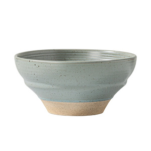 Bol en céramique pour la maison - Bol à soupe de style japonais - Vaisselle - Bol à riz - Nouveau modèle rétro 2026 - Saladier en argile épaisse - Product Image 6