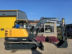Miniexcavadoras Hyundai HX60pro HX60G HX60, Equipos de Construcción, Casi Nuevas al 100%, Usadas en Trabajos de Minería, Ríos, Granjas y Carreteras Urbanas - Product Image 3