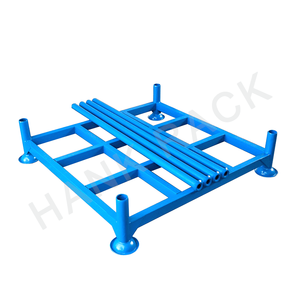 מדף אחסון למחסן מרכז לוגיסטי עם עמודים נשלפים, עיצוב מתכת מתקפל, מדפי אחסון עמידים למשטחים - Product Image 4