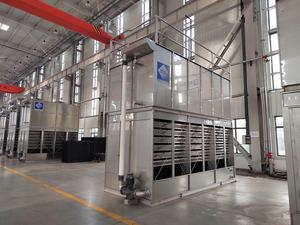 Condensador evaporativo de acero galvanizado HACST para la industria procesadora de carne - Product Image 2