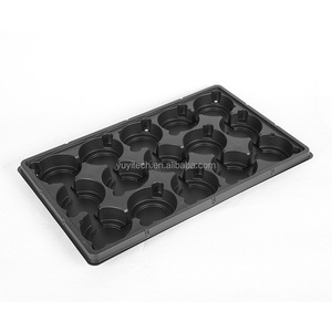Plateau de <span class=keywords><strong>semis</strong></span> de semences de plantes potagères de <span class=keywords><strong>serre</strong></span> en plastique multi-cellules personnalisé <span class=keywords><strong>sans</strong></span> trous - Product Image 5