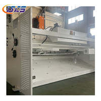 Cisaille hydraulique CNC automatique à guillotine avec moteur PLC pour découpe de tôles à angle de biseau variable de haute précision