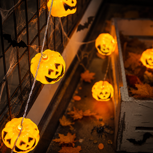 Nouvelles décorations d'Halloween en gros transfrontalières : guirlandes lumineuses LED, lumières colorées pour la Fête des Morts, lanternes citrouilles, lumières de fêtes - Product Image 1