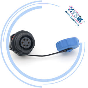 Küçük boyutlu WEIPU SP13 kablolu konnektör-altın kaplama kontaklar, akıllı ev güvenlik kameraları için Ideal - Product Image 3