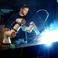 Bras de robot de soudage collaboratif articulé à 6 axes de 3 kg sans programmation