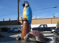 Ballon réaliste personnalisé de tortue de mer de modèle d'animal de mer de tortue marine d'affichage de la publicité d'événement extérieur mignon