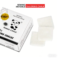 Nouvelle craie invisible en poudre à basse température pour la marquage des vêtements, pour la coupe de vêtements par les tailleurs et les pièces de machines à confection, couleur Panda