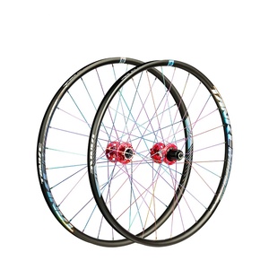 Juego de <span class=keywords><strong>Ruedas</strong></span> para Bicicleta de Montaña TANKE de <span class=keywords><strong>26</strong></span> Pulgadas, <span class=keywords><strong>27.5</strong></span> Pulgadas y 29 Pulgadas, 120 Tensiones, 4 Tirones, Eje de Liberación Rápida - Product Image 3