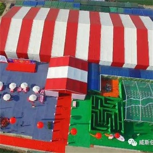 Chapiteau romantique de 15x40m, grande capacité, grande tente de fête sportive, chapiteau de mariage à vendre, équipement de <span class=keywords><strong>camping</strong></span>, équipement de <span class=keywords><strong>camping</strong></span> - Product Image 4