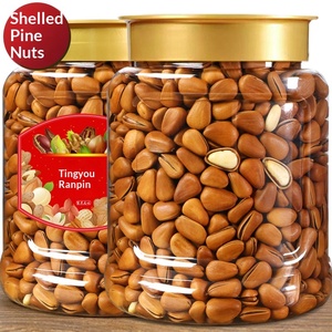Nouveaux noix <span class=keywords><strong>de</strong></span> pin du Fujian séchées, 500g en conserve, gros grains, pelées à la main, collations à base <span class=keywords><strong>d</strong></span>'huile végétale comestible, produits frits, <span class=keywords><strong>achat</strong></span> - Product Image 1