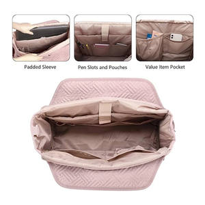 Bolso <span class=keywords><strong>de</strong></span> maestro para mujeres <span class=keywords><strong>de</strong></span> <span class=keywords><strong>trabajo</strong></span>, bolso <span class=keywords><strong>de</strong></span> mano <span class=keywords><strong>de</strong></span> gran utilidad con compartimento para computadora portátil para elementos esenciales <span class=keywords><strong>de</strong></span> maestro - Product Image 4