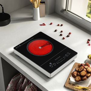 Cocina de Inducción Cuadrada Grande de un Solo Quemador con Control Manual para Hotpot y Cena, Cocina de Bajo Consumo Energético - Product Image 2