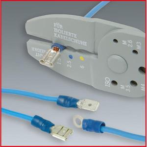 KS TOOLS-115,1231 Alicates multifunción para terminales de cable aislados y no aislados, Alicates de prensado y terminales de 220mm - Product Image 5