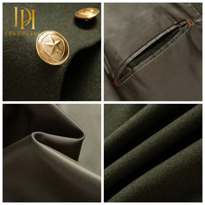 Veste Mao pour hommes, tunique traditionnelle chinoise, hauts pour le Nouvel An, le Festival du Printemps, Zhong Shan, plusieurs poches, manteau, cadeaux pour papa - Product Image 5