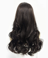Perruque casher en cheveux naturels bouclés, avec dessus en soie respirant, ajustement parfait pour le cuir chevelu, perruque juive pour femmes, usage quotidien