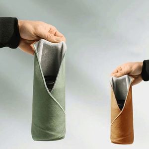 Wholesale Custom Microfiber <b>Wrap</b> Soft Protective Cloth Pouch Silk Screen Printed Aseptic Brand Marketing <b>Gift</b> Camera Bottle - Product Image 1