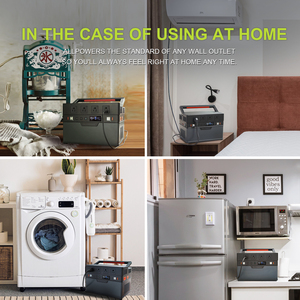 Trạm Phát Điện Năng Lượng Mặt Trời Di Động 1500W Tất Cả Trong Một Cho Cắm Trại Ngoài Trời Các Sản Phẩm Sáng Tạo Mới Nhất - Product Image 4