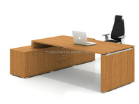 Bureau de direction de luxe en bois massif personnalisable 2026 – Table de bureau de PDG en bois massif haut de gamme
