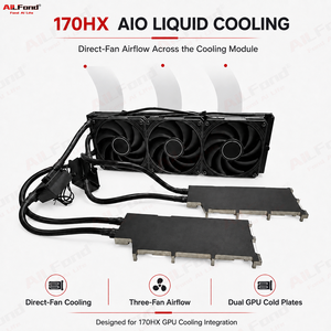 Kit de refrigeración por agua 1 a 2 para 170hx 8GB V100 A100 H100 A4000 4000ADA 5880ADA A5000 A6000 L20 L40 L40S A40 RTX 4090/5090 - Product Image 3
