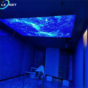 Paneles <span class=keywords><strong>de</strong></span> <span class=keywords><strong>Techo</strong></span> Extensibles <span class=keywords><strong>de</strong></span> PVC con Luz <span class=keywords><strong>LED</strong></span> 3D <span class=keywords><strong>de</strong></span> Guangzhou, Película Azul para Techos Suspendidos en Spa <span class=keywords><strong>de</strong></span> Belleza - Product Image 1
