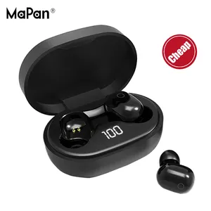 bluetooth kulaklıklar yeşil Suppliers-Ücretsiz kargo mini kulaklıklar ucuz MaPan en popüler spor kulak TWS kablosuz kulaklık cep telefonu için Bluetooth kulaklık