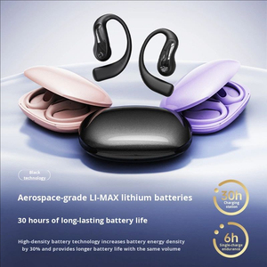 Auriculares Inalámbricos con Pantalla Digital JM37, Auriculares con Traducción IA, Auriculares Deportivos Inalámbricos OpenEar con Cancelación de Ruido - Product Image 4