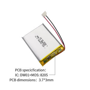 직판 UFX524050 배터리 3.7V 1200mAh 리포 배터리 셀 전자 제품용 - Product Image 3