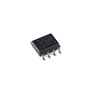 Produit d'origine authentique, amplificateur opérationnel à usage général à montage en surface TL072CDR SOIC-8, entrée JFET double canal, IC OPAMP - Product Image 1