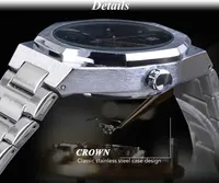 Montres Forsining GMT1211 pour hommes, montre-bracelet de marque haut de gamme, étanche, design tendance, lumineuse, Relojes Hombre Iced Out Tourbillon