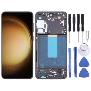 Pantalla LCD Original con Marco Negro para <span class=keywords><strong>Samsung</strong></span> <span class=keywords><strong>Galaxy</strong></span> S23+ SM-S916B - Product Image 1