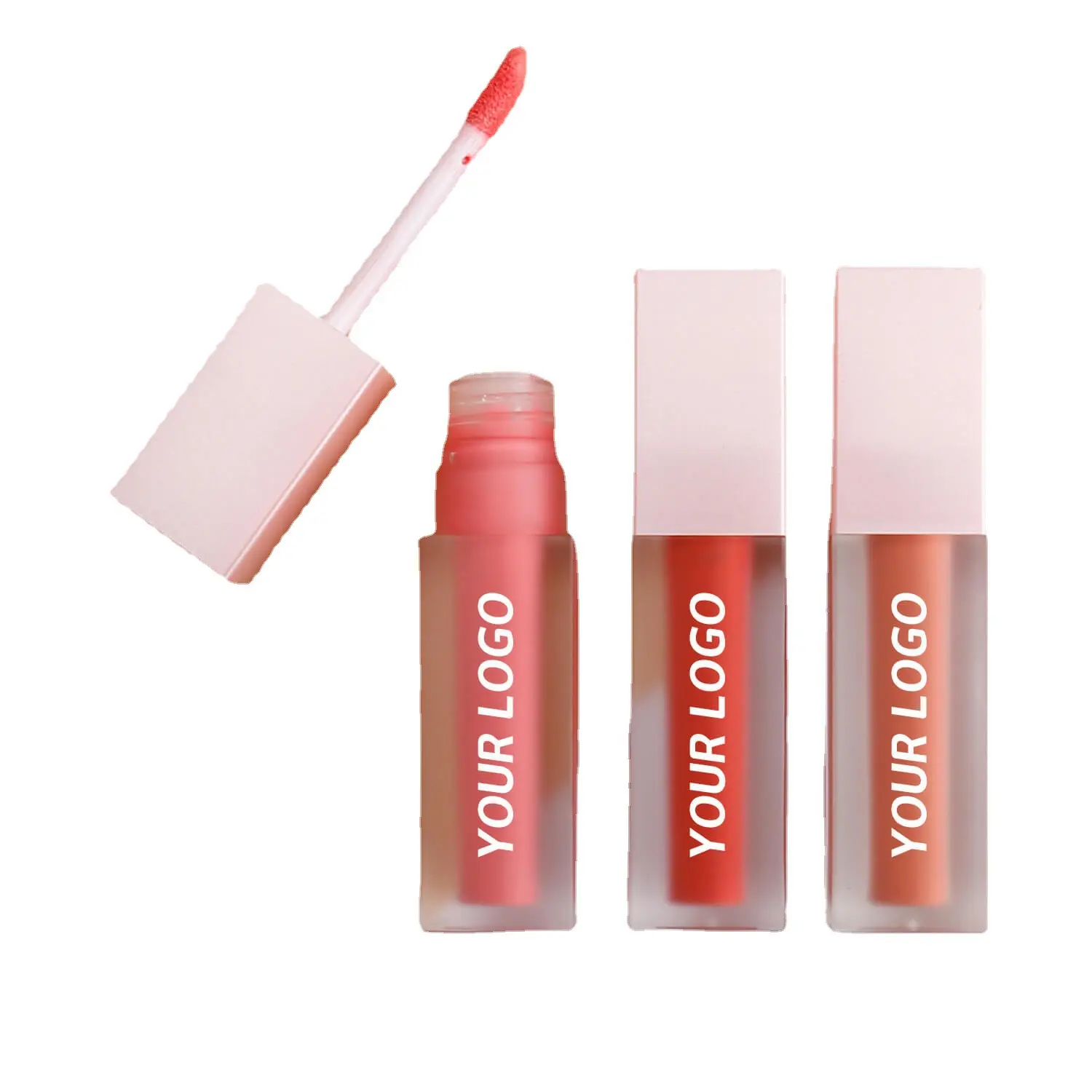 Wholesale korean lip tint oem and cheek liquid blush private label face makeup liquid blusher