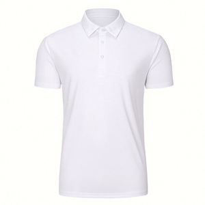 Design Men's Summer Short Sleeve Zipper <b>Top</b> Custom Printed T-shirt Pullover Golf Fashion Oversized Men's Custom Polo Shirt - Product Image 5