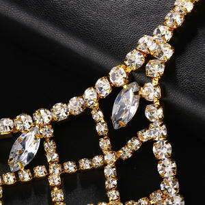 Atacado Men's Sexy Cintura Cadeia Ouro Rhinestone Cadeia Corpo Acessório para Homens Pendurado Pescoço Chest <span class=keywords><strong>Chain</strong></span> - Product Image 5