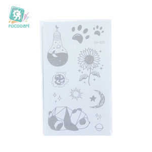 Großhandel 6000 Designs Wasserdicht Schweiß fest Temporär Langlebig 2 Wochen Schmetterlings blumen Semi Permanent Tattoos - Product Image 4