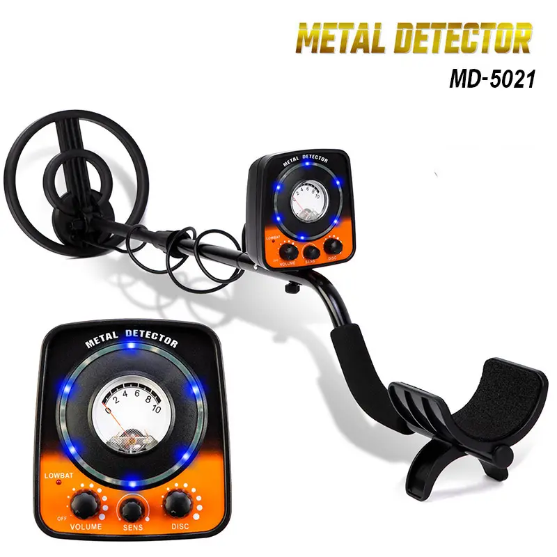 MD-5021 Hoge Gevoelige Schat Detector Apparatuur Buiten Metalen Detectie Volwassen Goud Detector Voor Kids Outdoor Activiteiten Tool