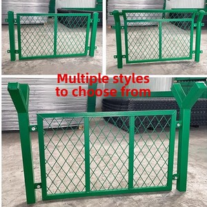 Clôture de sécurité en treillis métallique en acier, forme diamant, avec cadre en acier inoxydable et revêtement plastique, pour station photovoltaïque, route, <span class=keywords><strong>180</strong></span>-200 <span class=keywords><strong>cm</strong></span> - Product Image 3