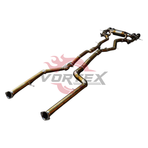 Système d'échappement Catback Valvetronic en alliage de titane Vortex Grade 5 pour G87 M2 2022-2025, haute performance, soudé TIG, bleu brûlé - Product Image 4