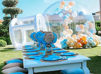 Dôme à bulles populaire de 3m, ballon gonflable, tente de camping pour fête et événements