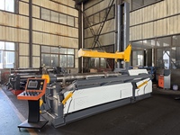 Machine à rouler les tôles d'acier CNC automatique à 4 rouleaux, fabriquée en Chine