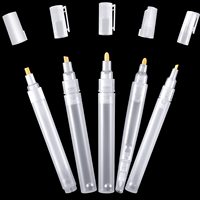Marqueurs acryliques vides 64 couleurs 15mm 30mm 50mm marqueurs de peinture acrylique à pointe feutre Jumbo pour peinture