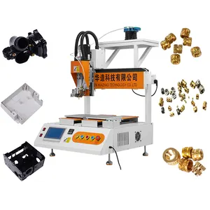 Desktop fully automatic copper nut implantation machine for cellphone and computer Automatic nut insertion machine