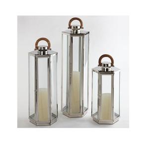 Linterna decorativa de metal y vidrio, última tendencia para la decoración del hogar, linterna de hierro de alta calidad - Product Image 4