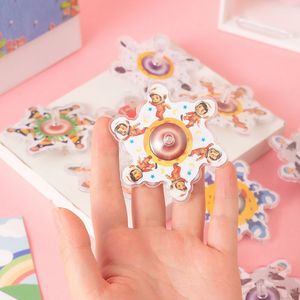 Ensemble de toupies en plastique, jouet rotatif pour enfants de 4 à 7 ans, cadeau ludique - Product Image 2